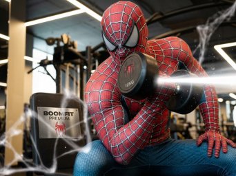 Новый день Человек-паук провёл в поту и драйве в BOOMFIT Краснодар